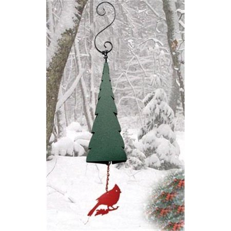 NORTH COUNTRY WIND BELLS INC North Country Wind Bells  Inc. 210.5016 Pointed Fir of the North with hummingbird wind catcher 210.5016